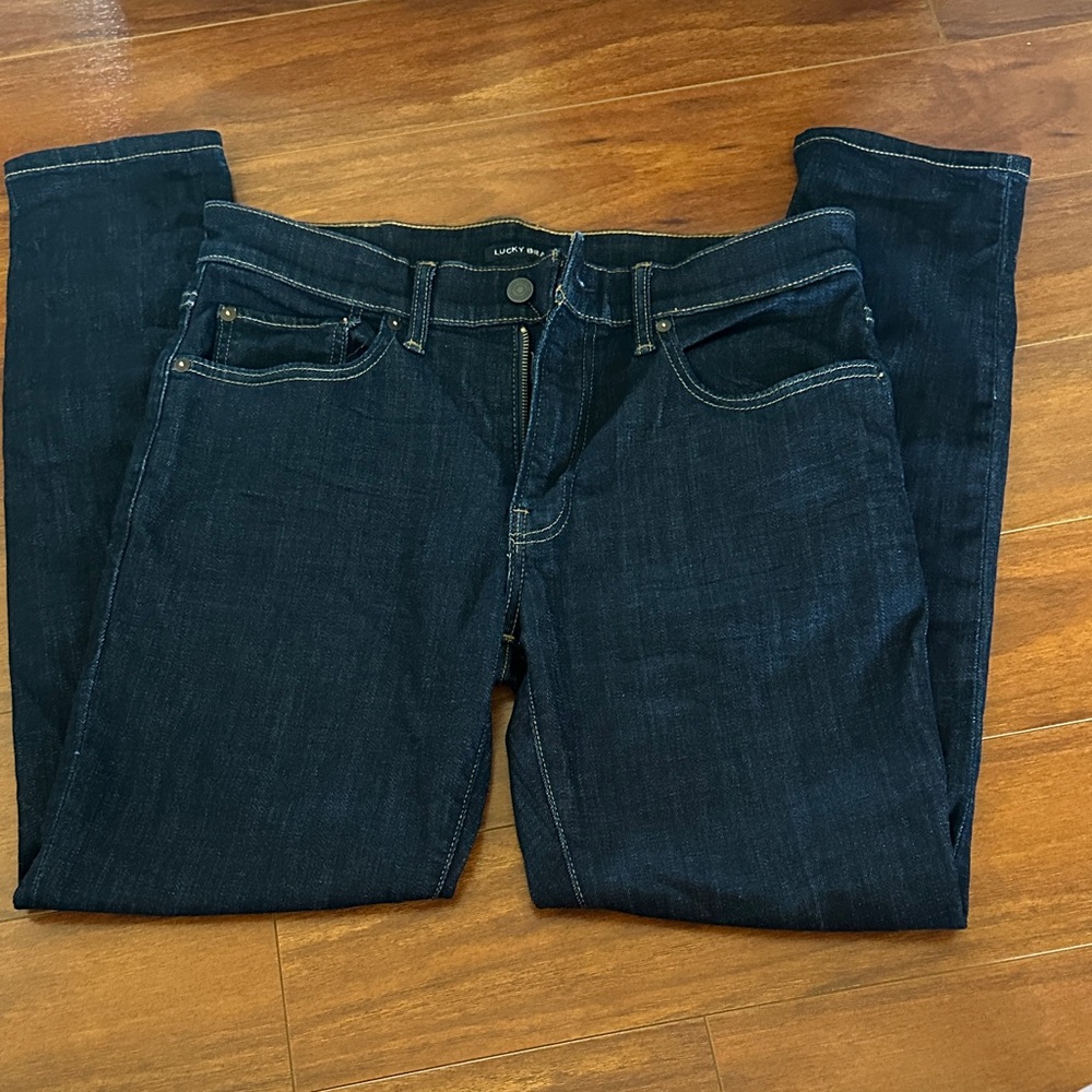 Lucky Brand Men's Slim Jeans - Dark Blue